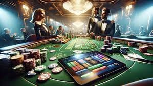 Meja Blackjack SA Gaming di jaktoto dengan dealer profesional